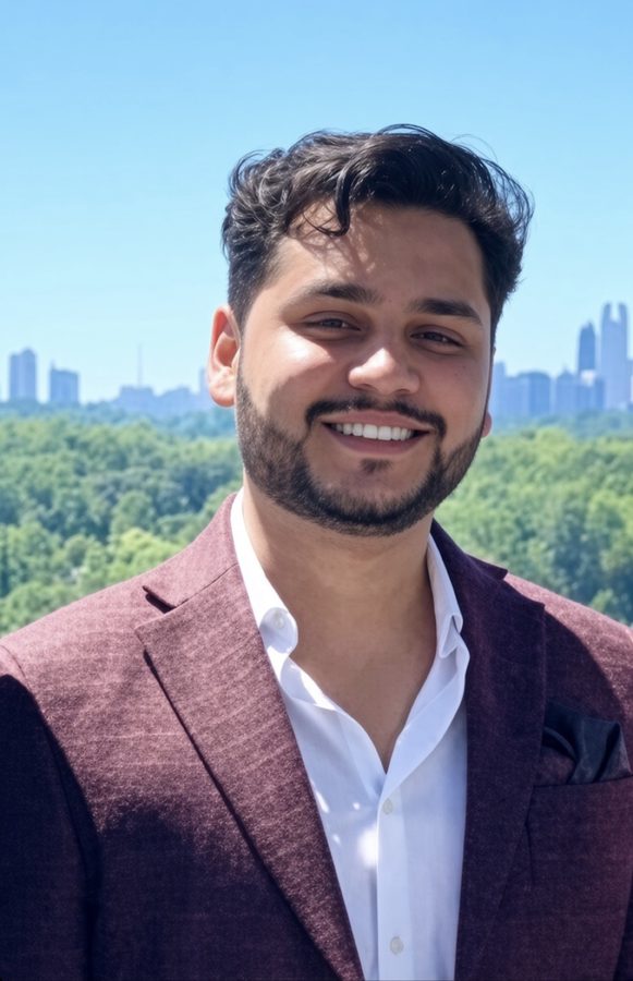 Photo of PG, founder of Swara